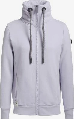 Khujo Sweats Zippés Veste De Survêtement Totsta Femme Lavande