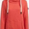Khujo Sweats à Capuche Sweat-shirt Rhabea Femme Rouge Orangé -Magasin de vêtements Khujo pas cher 03cb0a792d79dbd7a93d555dee9874bd