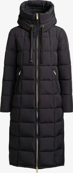 Khujo Manteaux Dhiver Manteau D’hiver Aruba Femme Noir
