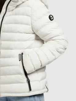 Khujo Vestes De Mi-saison Veste Mi-saison Lovina Femme Blanc -Magasin de vêtements Khujo pas cher 052db72110105639d8d7d86edfb923d9