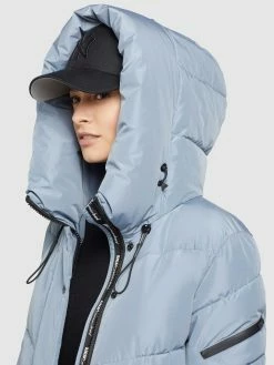 Khujo Vestes Dhiver Veste D’hiver Jordis 4 Femme Bleu Clair -Magasin de vêtements Khujo pas cher 0539e5bd076f05450b011902a56d8dfd