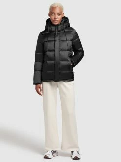 Khujo Vestes Dhiver Veste D’hiver Evona Femme Noir -Magasin de vêtements Khujo pas cher 0653a08147568279693716c3743f4fd3