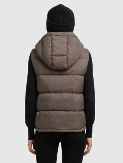 Khujo Vestes Sans Manches Gilet Eden Femme Moka -Magasin de vêtements Khujo pas cher 0657f5bd5b2fda90f770de5d2f5ae068