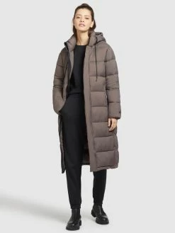 Khujo Manteaux Dhiver Manteau D’hiver Julina Femme Sépia -Magasin de vêtements Khujo pas cher 06bfd8f948aef1a82b2965654d367b96