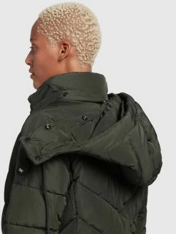 Khujo Manteaux Courts Manteau D’hiver Cups Femme Vert Foncé -Magasin de vêtements Khujo pas cher 0741b8717f0c5568c380d1b09ccbdf2f