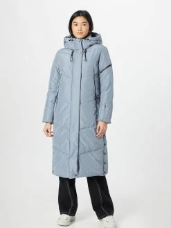 Khujo Manteaux Dhiver Manteau D’hiver Sonje Femme Bleu Clair -Magasin de vêtements Khujo pas cher 094dcfbd4a54b6f085ca8be3a1fd5217