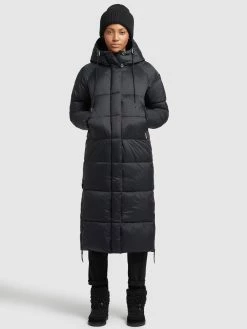 Khujo Manteaux Dhiver Manteau D’hiver LAMERA Femme Noir -Magasin de vêtements Khujo pas cher 09b7455fe81d7252728d4b5113e9ae93