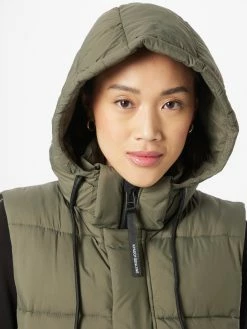 Khujo Vestes Sans Manches Gilet Tourin Femme Kaki 11 Khujo Vestes Sans Manches Gilet Tourin Femme Kaki -Magasin de vêtements Khujo pas cher 09d59981ddc712ed014314c22f16da31