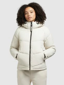 Khujo Vestes Dhiver Veste D’hiver Monty 2 Femme Blanc Cassé -Magasin de vêtements Khujo pas cher 0b8d05fbac22bc22d0c8faa15e716572