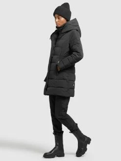 Khujo Manteaux Courts Manteau D’hiver Floyt Femme Noir -Magasin de vêtements Khujo pas cher 0c24c16747b590502f0a9bdc62a14ad0
