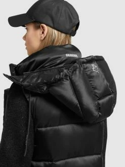 Khujo Vestes Sans Manches Gilet Tourin Femme Noir -Magasin de vêtements Khujo pas cher 0c2adb6113afb417be072dbdb1b4be5f