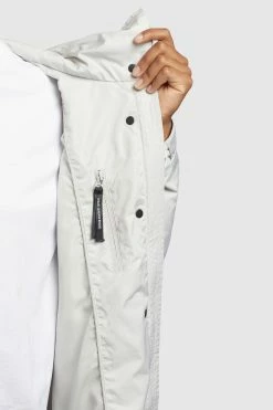 Khujo Parkas Parka Mi-saison Dayes Femme Blanc Cassé -Magasin de vêtements Khujo pas cher 0ccced90cc3edfffbb55ea2bd637ccac