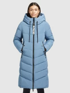 Khujo Manteaux Dhiver Manteau D’hiver Ayleena Femme Bleu Clair -Magasin de vêtements Khujo pas cher 0d8f674f5d848ba910810293205a69aa