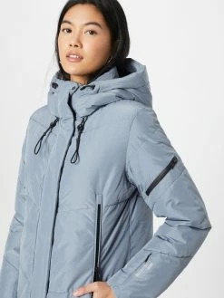 Khujo Manteaux Dhiver Manteau D’hiver Sonje Femme Bleu Clair -Magasin de vêtements Khujo pas cher 0f29092dfc4a676cc72446643832c499