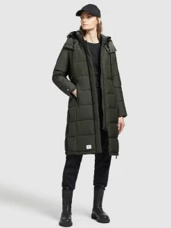 Khujo Manteaux Dhiver Manteau D’hiver Cliv Femme Vert Foncé -Magasin de vêtements Khujo pas cher 0f324cb195fc8eb55ce25742119ce648