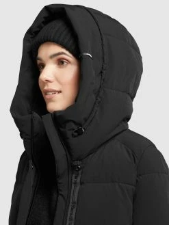 Khujo Manteaux Courts Manteau D’hiver Wente Femme Noir -Magasin de vêtements Khujo pas cher 107b10deef56333ffcc4ea0a177ca73e