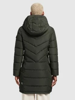 Khujo Manteaux Courts Manteau D’hiver Cups Femme Vert Foncé -Magasin de vêtements Khujo pas cher 12055a8d72167813f1097f556c6fc111