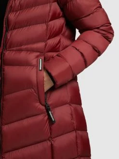 Khujo Vestes Dhiver Veste D’hiver Ingram Shine Femme Rouge Foncé -Magasin de vêtements Khujo pas cher 139b8166c040504fbba3e68aa95379de