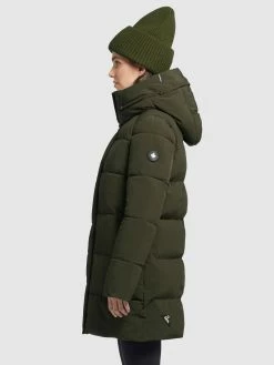 Khujo Manteaux Courts Manteau D’hiver Wente Femme Kaki -Magasin de vêtements Khujo pas cher 146de751db3ba2f5b6d87c8275b21456