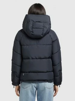 Khujo Vestes Dhiver Veste D’hiver Esila Femme Marine -Magasin de vêtements Khujo pas cher 154a2ee7d3666fef9df609a22d1243a8