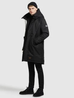 Khujo Manteaux Dhiver Manteau D’hiver Tuck Homme Noir -Magasin de vêtements Khujo pas cher 158c5d60aeeff7b9104b18742810e098