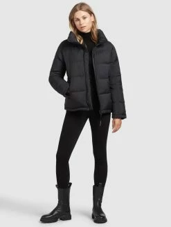 Khujo Vestes Dhiver Veste D’hiver Blondie Matt Femme Noir -Magasin de vêtements Khujo pas cher 16fbcb6b5b840d5b656633f5412df5a8