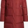 Khujo Manteaux Dhiver Manteau D’hiver Soulani Femme Rouge Rouille -Magasin de vêtements Khujo pas cher 1732eccd066e22cf679483266ba001b4
