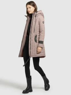 Khujo Manteaux De Mi-saison Manteau Mi-saison Jerry Femme Violet Clair -Magasin de vêtements Khujo pas cher 18217452d1d83186922656b972b46cba