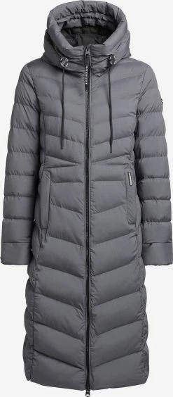 Khujo Manteaux Dhiver Manteau D’hiver Ingram Femme Anthracite