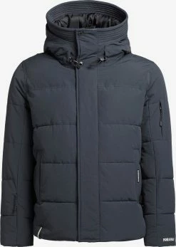 Khujo Vestes Dhiver Veste D’hiver Barat Homme Bleu-gris