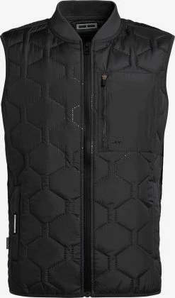 Khujo Vestes Sans Manches Gilet Liel Homme Noir