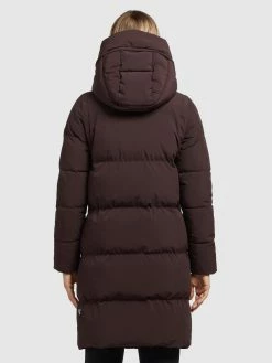 Khujo Manteaux De Mi-saison Manteau Mi-saison Namita Femme Lie De Vin -Magasin de vêtements Khujo pas cher 1e1f10b7879927b67f0cae498004d629