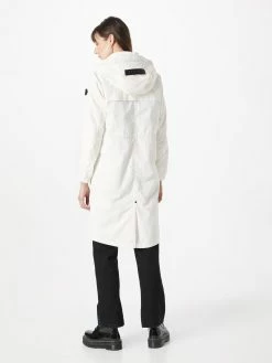 Khujo Manteaux De Mi-saison Manteau Mi-saison VOYA3 Femme Blanc -Magasin de vêtements Khujo pas cher 1f2bdcc44194355bd6281a12892bea83