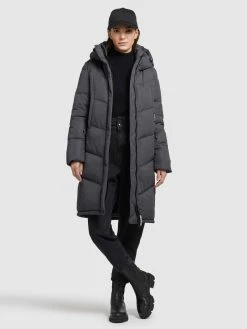 Khujo Manteaux Dhiver Manteau D’hiver Limetta Femme Graphite -Magasin de vêtements Khujo pas cher 2063f2c9f6bdbd91e5e9f490a316c9d2