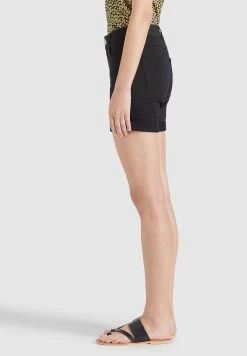 Khujo Shorts En Jean Coupe Slim Jean RIVEN Femme Noir -Magasin de vêtements Khujo pas cher 20a25f3cad314e9ded02a170895dca2a