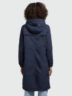 Khujo Manteaux De Mi-saison Manteau Mi-saison Voya3 Femme Bleu Foncé -Magasin de vêtements Khujo pas cher 23425bd7af4cdd14f2c1482713bb8355
