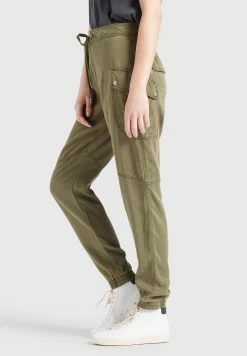Khujo Pantalons Cargo Effilé Pantalon Cargo Joslin Femme Olive -Magasin de vêtements Khujo pas cher 23429d3217a63b267ae8c51b1419fe8d