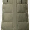 Khujo Vestes Sans Manches Gilet Tourin Femme Kaki -Magasin de vêtements Khujo pas cher 26c232134c90fbecee5a98b4dd96f921