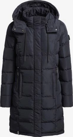 Khujo Manteaux Courts Manteau D’hiver Cups Femme Marine