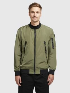 Khujo Vestes De Mi-saison Veste Mi-saison Astile2 Homme Olive -Magasin de vêtements Khujo pas cher 28333d6eabf3b931edd8ac7ba2cee86c