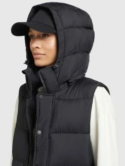 Khujo Vestes Sans Manches Gilet Magneta Femme Noir -Magasin de vêtements Khujo pas cher 286793146201aa814ac88e009e7e9ae1