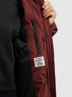 Khujo Manteaux Dhiver Manteau D’hiver SONJE4 Femme Rouge Rouille -Magasin de vêtements Khujo pas cher 28744212a75619aa06f47e1f3d84a836