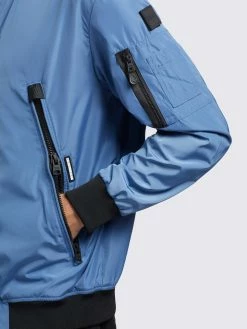 Khujo Vestes De Mi-saison Veste Mi-saison ASTILE2 Homme Bleu -Magasin de vêtements Khujo pas cher 290ef7096bfe17f2dbba1f19d396e77b