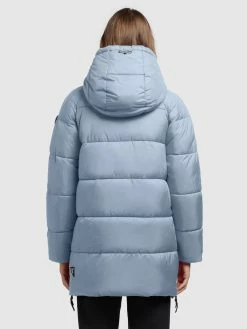 Khujo Vestes Dhiver Veste D’hiver Franee Femme Bleu Clair -Magasin de vêtements Khujo pas cher 2940c796470bcde82a9e93e821af2538