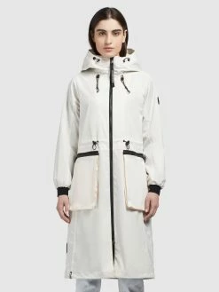 Khujo Manteaux De Mi-saison Manteau Mi-saison Paxi Femme Blanc -Magasin de vêtements Khujo pas cher 2a7a670494ef7ca4078d454e525fa5a5