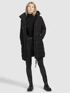 Khujo Manteaux Dhiver Manteau D’hiver Delinas Femme Noir -Magasin de vêtements Khujo pas cher 2b2d76b6945b41d4ad059c0022a036e2