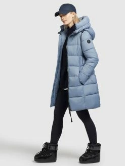 Khujo Manteaux Dhiver Manteau D’hiver Tuula Femme Bleu Fumé -Magasin de vêtements Khujo pas cher 2ba29fab0ea211d8cdeb4b33938c618b