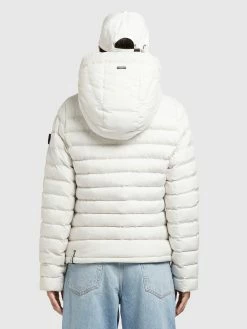 Khujo Vestes De Mi-saison Veste Mi-saison Lovina Femme Blanc -Magasin de vêtements Khujo pas cher 2bcb68b92c4cc7f551f7a72de14f60eb