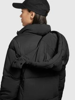 Khujo Manteaux De Mi-saison Manteau Mi-saison Melona Femme Noir -Magasin de vêtements Khujo pas cher 2c4d6e2118bce40f8b5339f8ca427029