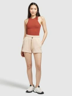 Khujo Shorts Regular Pantalon Femme Abricot -Magasin de vêtements Khujo pas cher 2c9b7982fbffb205ee3c615b8a434dcc